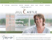 Tablet Screenshot of jillcastle.com